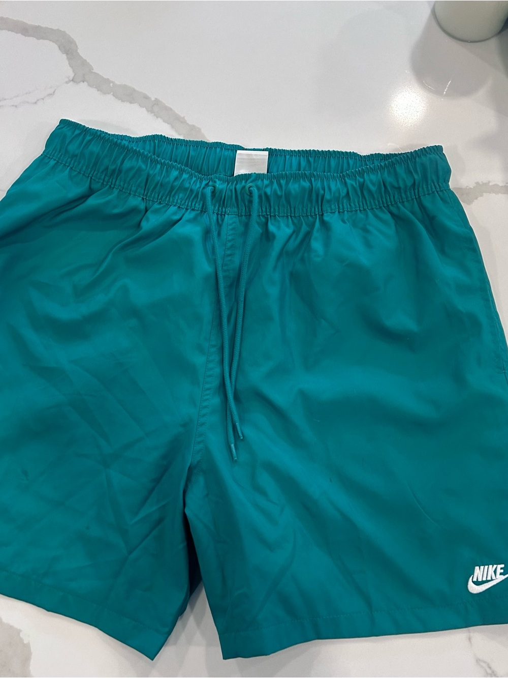 Nike Men’s Green Athletic Shorts